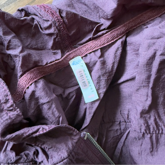 Free People Plum Hooded Jumpsuit - Picture 2 of 7